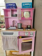 Roze kinderkeukentje, Kinderen en Baby's, Speelgoed | Speelkeukens, Ophalen, Gebruikt, Hout, Speelkeuken