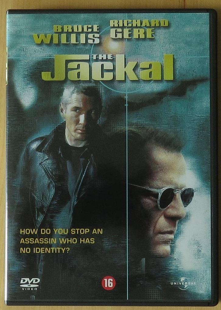 DVD The Jackal (1997) Bruce Willis / Richard Gere, Cd's en Dvd's, Dvd's | Thrillers en Misdaad, Zo goed als nieuw, Actiethriller