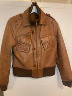 Leather jas biker, Kleding | Dames, Maat 38/40 (M), Die for it, Ophalen of Verzenden, Bruin