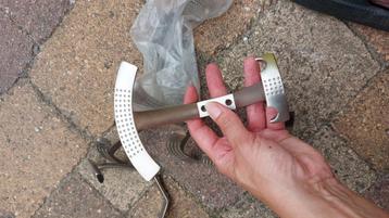 Kapstok 5 stuks metaal, zien er nog prima uit!  beschikbaar voor biedingen