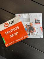 Startbewijs Dam tot Damloop, Ophalen of Verzenden, Nieuw, Overige typen, Overige merken