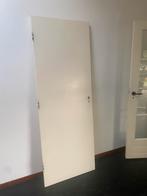 Stompe binnendeur 73x201,5 cm – 4 cm dik – wit/crème, Ophalen, Minder dan 80 cm, Binnendeur, Zo goed als nieuw