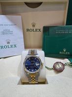 Rolex Datejust 36 mm  yellow gold/steel full set box & paper, Staal, Rolex, Polshorloge, Ophalen of Verzenden