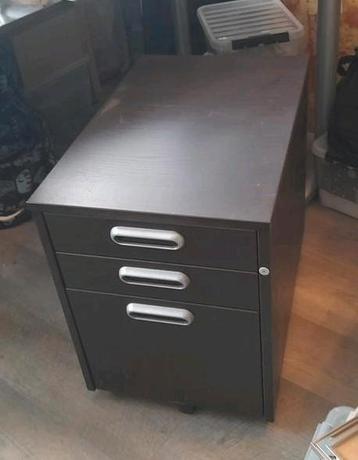 IkEA Galant bureau ladekast zwartbrun beschikbaar voor biedingen
