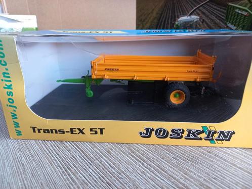 Joskin Trans-EX 5T Enkel As Kipper UH, Hobby en Vrije tijd, Modelauto's | 1:32, Zo goed als nieuw, Tractor of Landbouw, Universal Hobbies