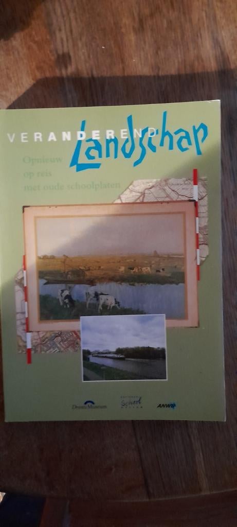 Veranderend Landschap: Opnieuw op reis met oude schoolplaten, Antiek en Kunst, Antiek | Schoolplaten, Ophalen of Verzenden, Aardrijkskunde