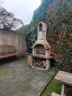 Stenen Barbecue voor Tuin of Terras, Gebruikt, Houtskool, Onbekend, Ophalen of Verzenden