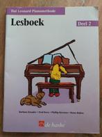 Pianoboek Hal Leonard lesboek Deel 2, Boeken, Ophalen of Verzenden, Zo goed als nieuw, Instrument