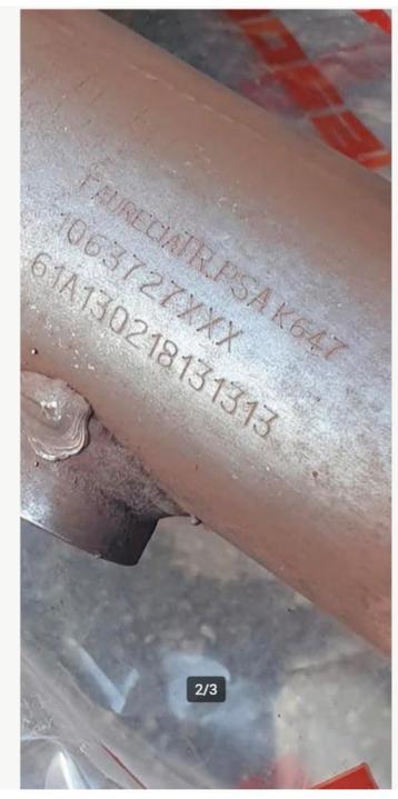 Katalysator PSA K647 beschikbaar voor biedingen
