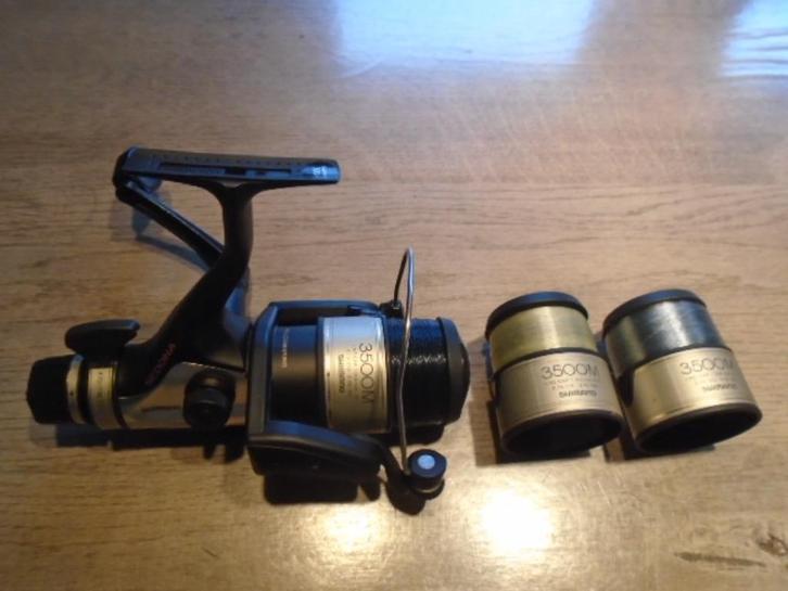 Shimano Sedona 3500M GTE + 2 reserve spoeltjes, Watersport en Boten, Hengelsport | Algemeen, Zo goed als nieuw, Molen, Ophalen of Verzenden