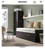 Gratis afhalen Ikea Brimnes uitschuifbaar bed!, Huis en Inrichting, Ophalen, Wit, Tweepersoons, Zo goed als nieuw