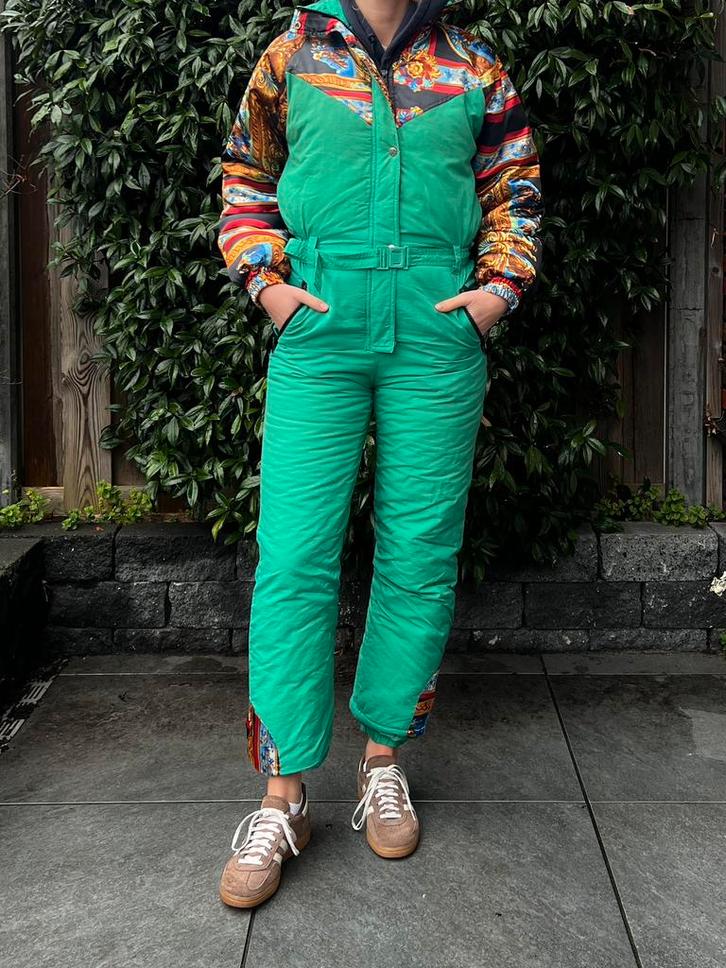 Vintage Retro Skipak XS, Kleding | Heren, Wintersportkleding, Gedragen, Pak, Maat 46 (S) of kleiner, Ophalen of Verzenden