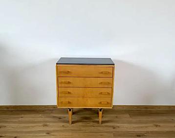 Ladekast Vintage 1960, mooi  strak tijdloos design  beschikbaar voor biedingen