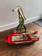 Playmobil vrachtschip en kraan, Kinderen en Baby's, Speelgoed | Playmobil, Ophalen, Gebruikt