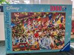 Ravensburger Disney Kerst Puzzel 1000 stukjes, Ophalen of Verzenden, Zo goed als nieuw