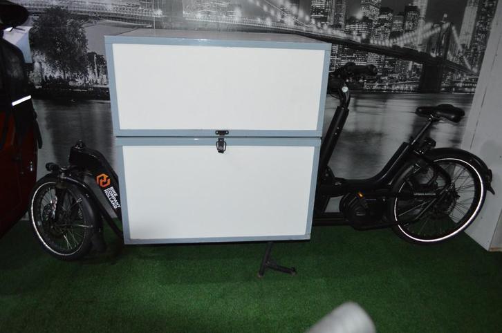 Urban Arrow Coolbox Extra Large Cargo 500 Wh accu, Fietsen en Brommers, Fietsen | Bakfietsen, Zo goed als nieuw, Overige merken