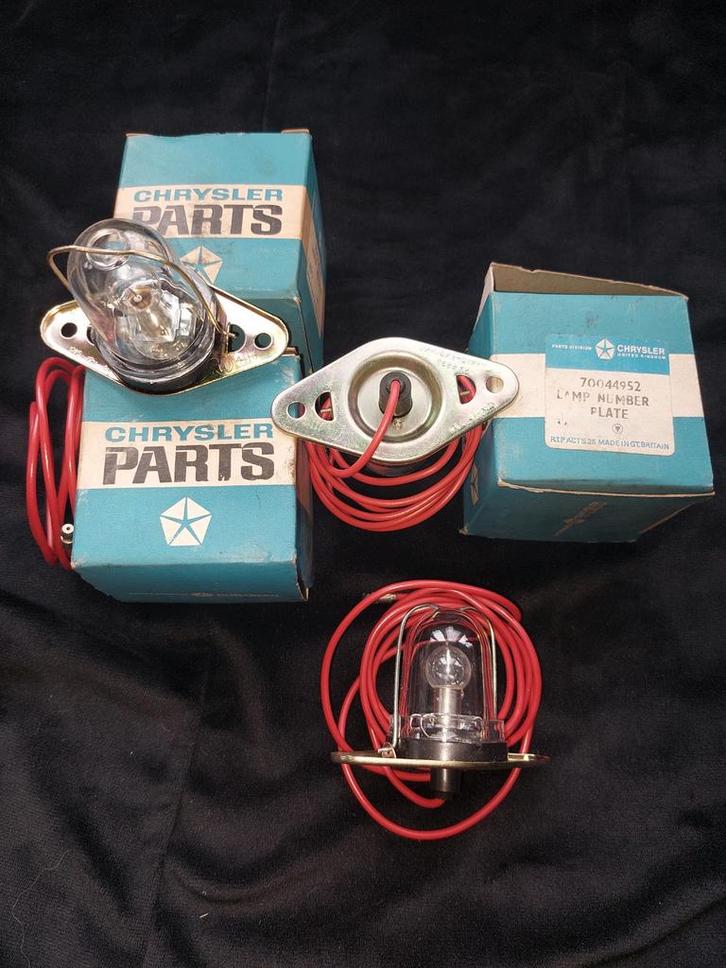 “”lucas L532 “” Kenteken Verlichting Sunbeam MgB Daimler enz, Auto-onderdelen, Verlichting, Oldtimer onderdelen, MG, Nieuw, Ophalen of Verzenden