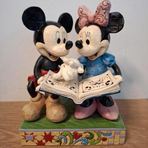 Mickey & Minnie - Disney Traditions by Jim Shore, Verzamelen, Disney, Zo goed als nieuw, Beeldje of Figuurtje, Mickey Mouse, Ophalen of Verzenden