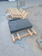 Nieuwe opsluitbanden, plus nog wat zaagstukken, gratis, Tuin en Terras, Tuinhekken en Hekwerk, Ophalen, Nieuw, IJzer