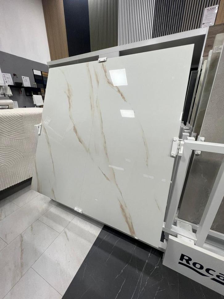 MARMERLOOK Vloer- en Wandtegels TEGEL HOOGGLANS l €19,95, Doe-het-zelf en Verbouw, Tegels, Nieuw, Vloertegels, Keramiek, 60 cm of meer