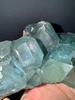 Blauwe fluoriet Fujian, Ophalen of Verzenden, Mineraal