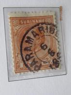 Nico Suriname 13 gestempeld 1873, Postzegels en Munten, Postzegels | Suriname, Ophalen of Verzenden, Gestempeld