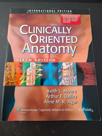 Clinically Oriented Anatomy - Moore et al. beschikbaar voor biedingen