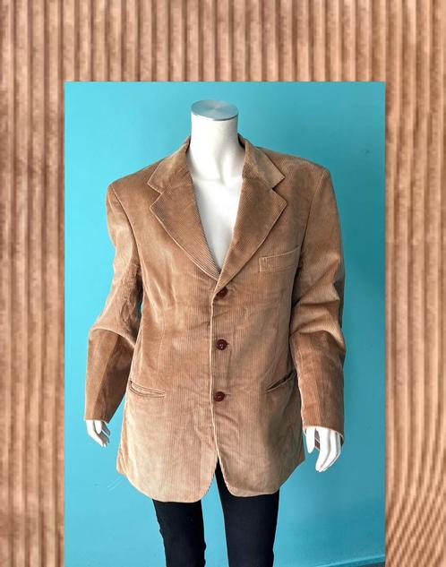 Vintage Corduroy cognac-bruin colbert maat 42, Kleding | Dames, Jasjes, Kostuums en Pakken, Gedragen, Jasje, Maat 42/44 (L), Bruin