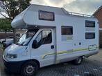 Fiat ducato camper met stapelbed, Caravans en Kamperen, Alkoof, Fiat, Particulier, Bürstner