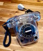 PTT Delft T65 Transparant Telefoon met Draaischijf, Telecommunicatie, Vaste telefoons | Niet Draadloos, Ophalen of Verzenden, Gebruikt