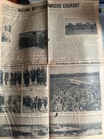 Krantenpagina over de reis naar Melbourne, 1934, Verzamelen, Ophalen of Verzenden, 1920 tot 1940, Buitenland, Krant