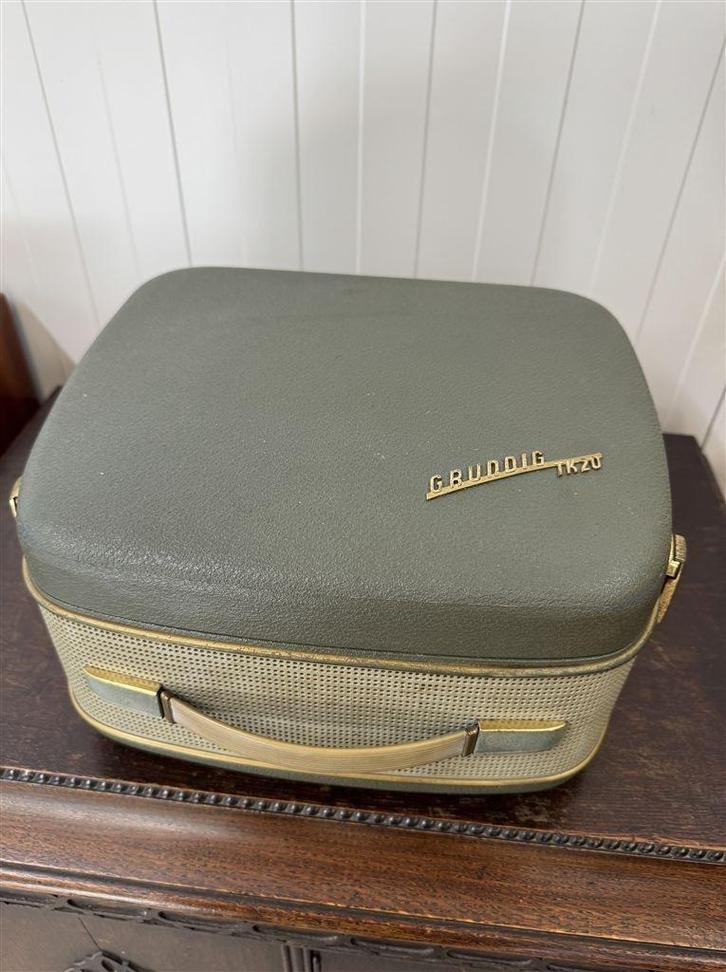 Grundig TK20 - tonbandkoffer - tape recorder, Audio, Tv en Foto, Bandrecorders, Bandrecorder, Ophalen of Verzenden