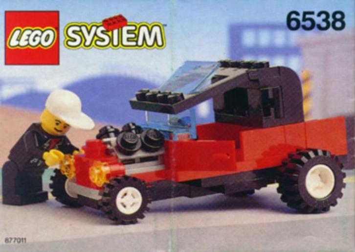 Lego | Classic Town | Rebel Roadster | 6538, Kinderen en Baby's, Speelgoed | Duplo en Lego, Gebruikt, Lego, Complete set, Ophalen of Verzenden