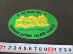 sticker Spaanse Polder  DE BLOKHUT 010-152673, Ophalen, Zo goed als nieuw