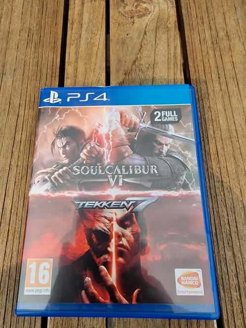 Tekken 7 + Soulcalibur VI - Bundle, Spelcomputers en Games, Games | Sony PlayStation 4, Zo goed als nieuw, Vechten, Vanaf 12 jaar