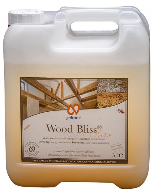 Wood Bliss houtworm en boktor bestrijding - NATUURLIJK, Doe-het-zelf en Verbouw, Verf, Beits en Lak, Nieuw, Verf, Minder dan 5 liter
