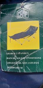 2 lidbedden / strandbedden, Caravans en Kamperen, Gebruikt