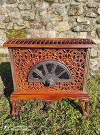 Prachtige franse Pied-selle houtkachel, Ophalen, Gebruikt, Houtkachel, Vrijstaand