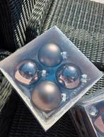 Othmar glazen kerstballen 8 cm, NIEUW, 6 dozen, groen/bruin, Diversen, Kerst, Ophalen of Verzenden, Nieuw