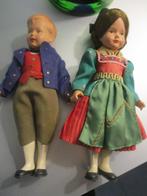 Antieke klederdracht popjes Duits Hesse, Verzamelen, Poppen, Ophalen of Verzenden, Gebruikt, Pop