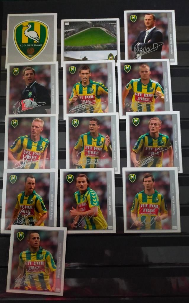 Ado den haag stickers, Verzamelen, Sportartikelen en Voetbal, Ophalen of Verzenden, Zo goed als nieuw, Overige binnenlandse clubs