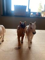 2 leuke shetlanders schleich, Verzamelen, Ophalen of Verzenden, Zo goed als nieuw, Paard, Beeldje of Figuurtje