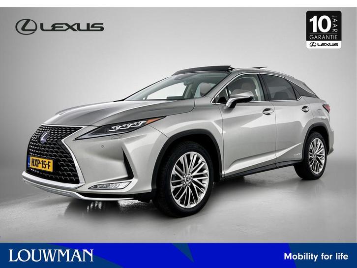 Lexus RX 450h AWD President Line Limited | Panoramisch Schui, Auto's, Lexus, Bedrijf, Te koop, RX(-H), 360° camera, 4x4, ABS, Adaptive Cruise Control