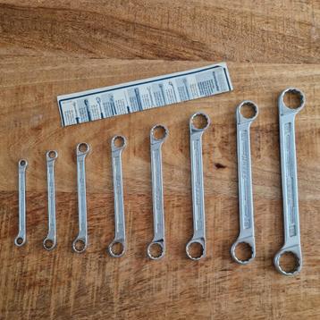 Hazet 610N/8 Dubbele ringsleutelset 8-delig (Nieuwstaat) beschikbaar voor biedingen