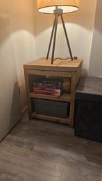 Steigerhouten sidetable / nachtkastjes, Huis en Inrichting, Slaapkamer | Nachtkastjes, Ophalen, Gebruikt, Hout