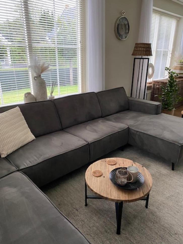 MEUBELS, Huis en Inrichting, Banken | Bankstellen, Zo goed als nieuw, Hoekbank, Vierpersoons of meer, 300 cm of meer, 150 cm of meer