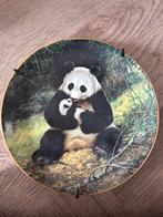 Decoratief bord met panda's - W.L. George, Ophalen of Verzenden