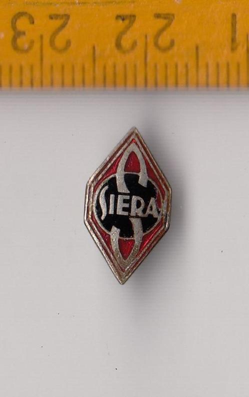 Siera Philips emaille Radio embleem logo schildje, Antiek en Kunst, Antiek | Tv's en Audio, Ophalen of Verzenden