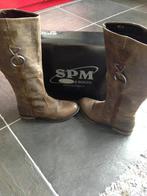 Bijna nieuwe Leren laarzen van SPM Shoes & Boots mt 37, SPM Shoes & Boots, Hoge laarzen, Bruin, Zo goed als nieuw