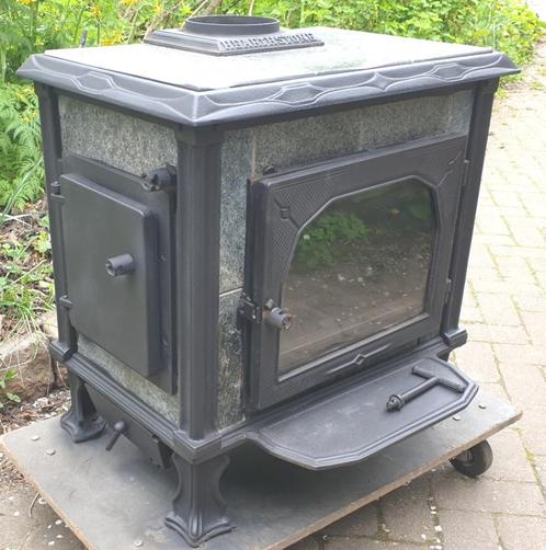 houtkachel altech firestone 9 tot 14 kw, Huis en Inrichting, Kachels, Zo goed als nieuw, Vrijstaand, Houtkachel, Hout, Ophalen